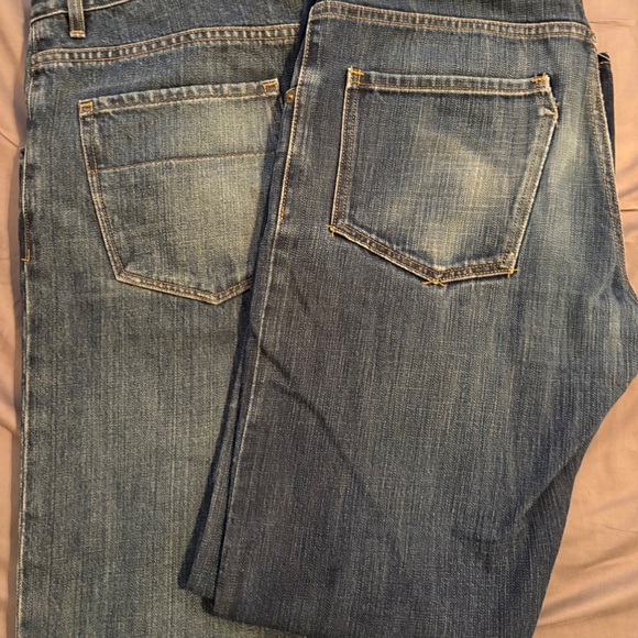 Two Pairs of Raleigh Denim Jeans 32x34 and 32x31 White Oak Cone Very Good Used - Picture 2 of 11